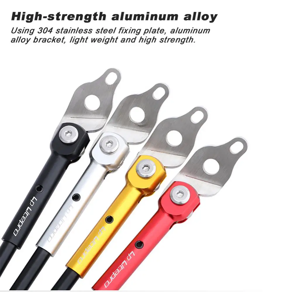 

Litepro Bicycle Kickstand Aluminum Alloy Lightweight Bracket Kickstand Bird 2 Bird 3 Folding Bike Foot Support 18 Inch 20 Inch