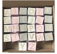 wood letters numbers block decoration diy alphabet craft for wedding baby education toy newborn keepsake gift photo shoot decor