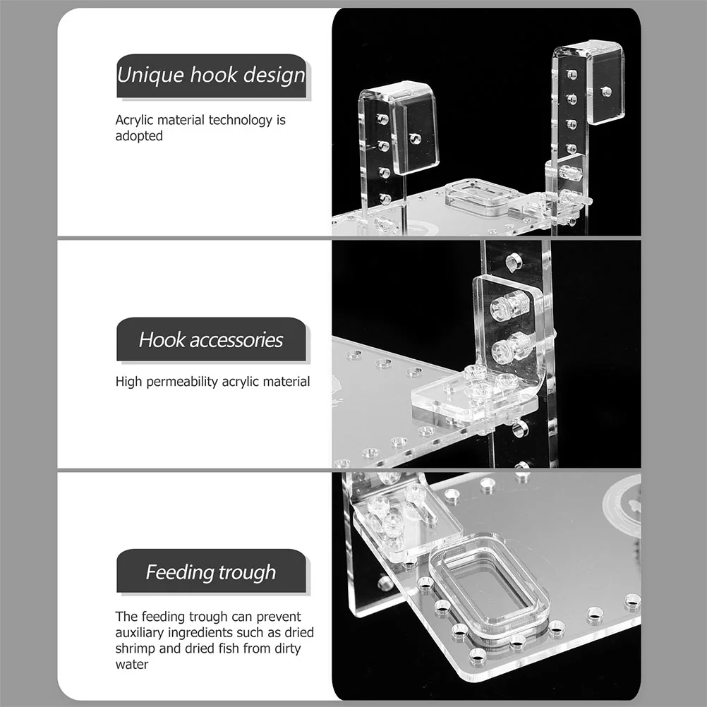 Крытый аквариум подвесная черепаха терраса греющая платформа акриловый