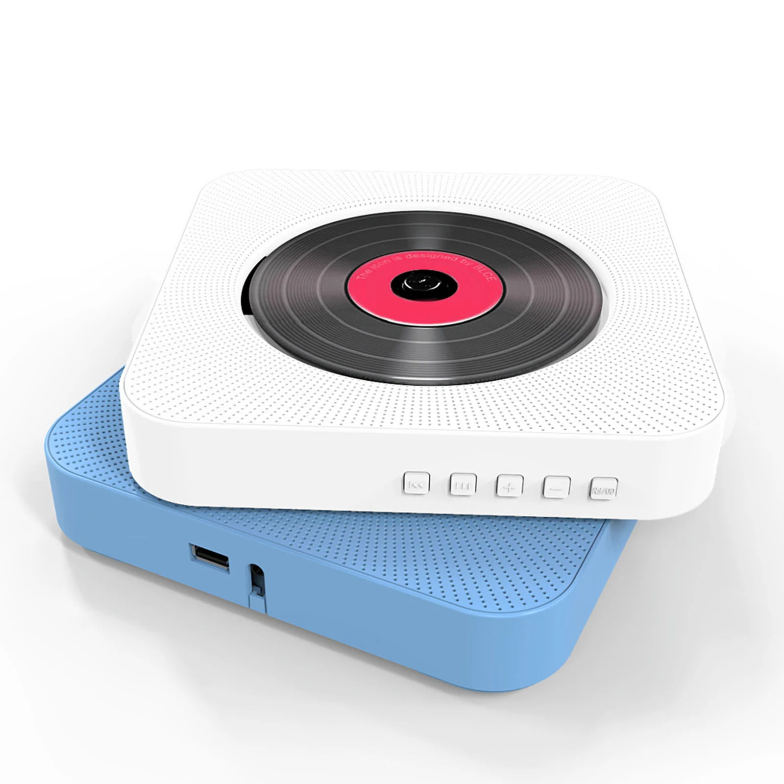Настенный CD-проигрыватель Bluetooth-динамик Бытовая лампа с дистанционным