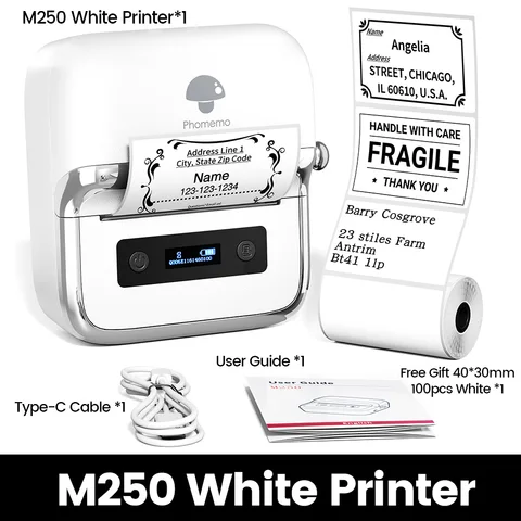 Phomemo M250 Термопринтер этикеток