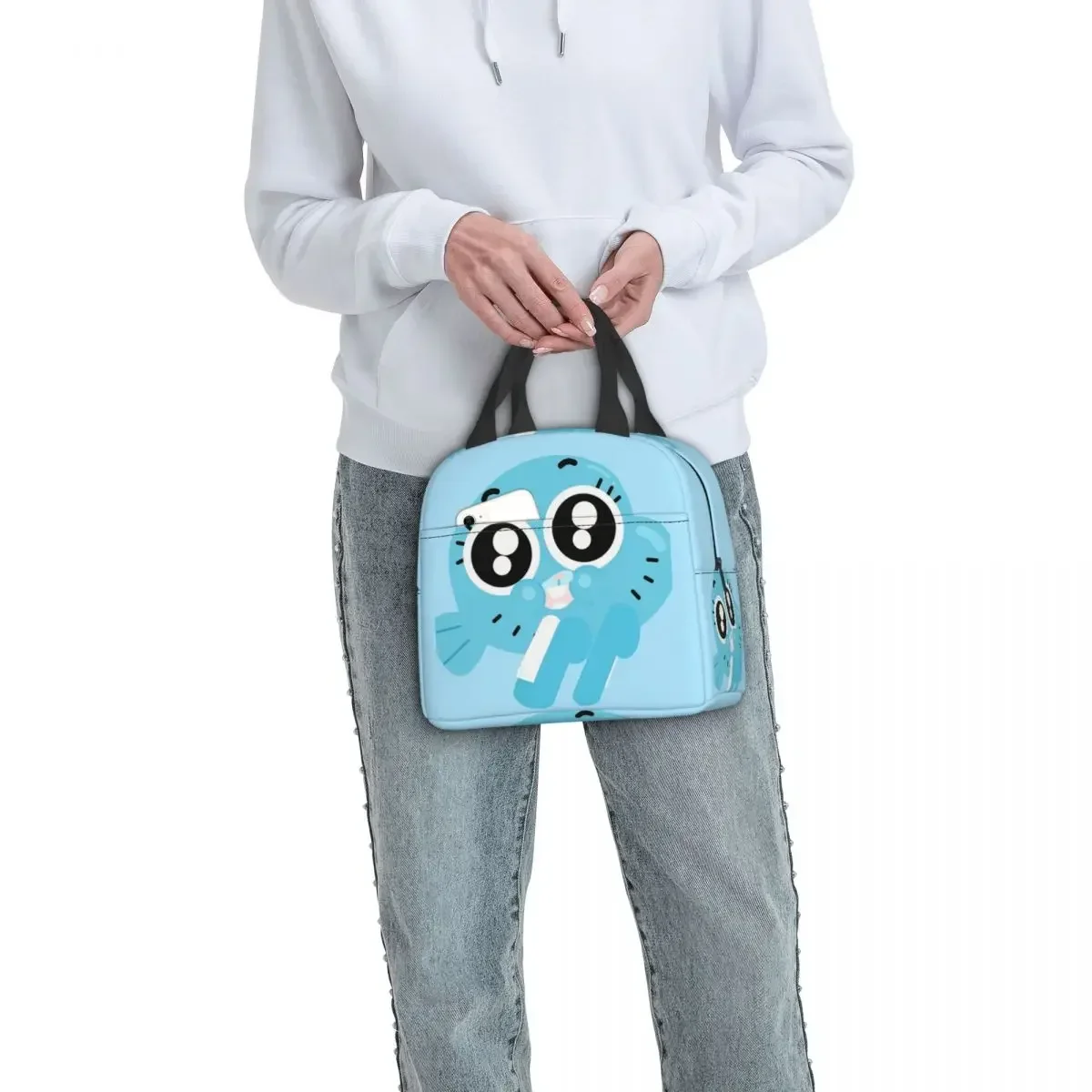 Nicole Gumball Watterson изолированные стандартные сумки термоохлаждающий Ланч-бокс для