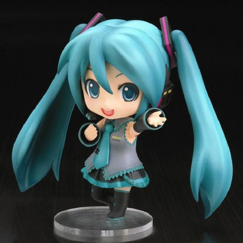 Фигурка героя Nendoroid Hatsune Miku кавайное аниме Q Posket Change Face коллекция несколько