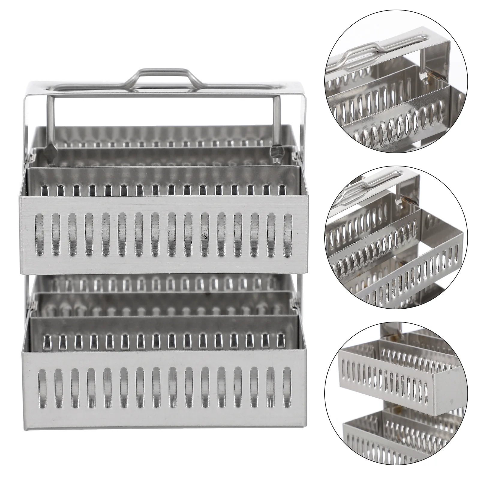 

Glass Microscope Slides Rack Microscope Slides Holder