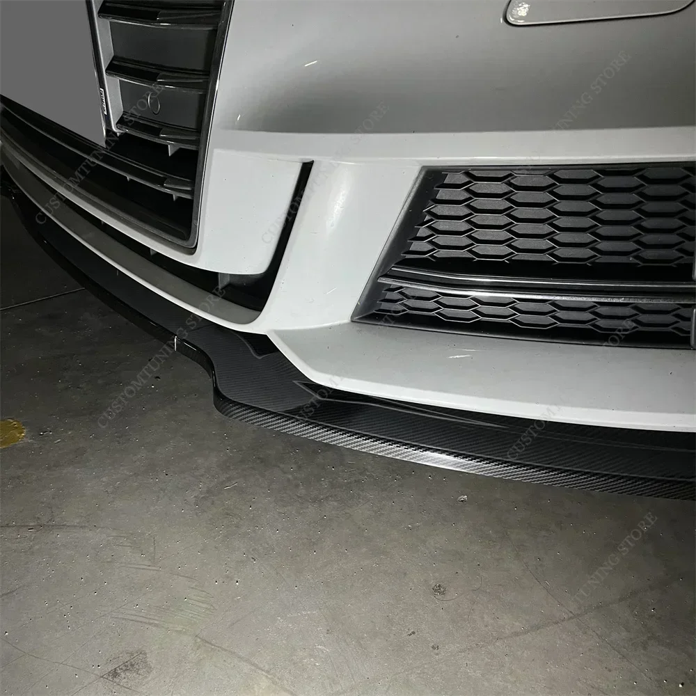 3 шт. автомобильный передний бампер для Audi A3 8V S3 спойлер сплиттер диффузор TFSI TDI