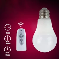 modern remote light bulb led energy saving dimming super bright three brightness timing wireless infrared bedroom ceiling lamp