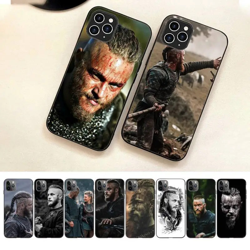 Чехол R-Ragnar L-Lothbrok для Iphone 7 8 Plus X Xr Xs 11 12 13 14 Se2020 Mini Pro Max