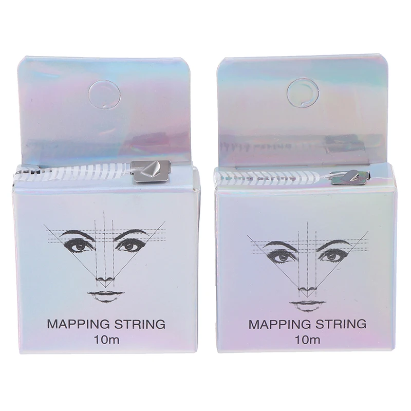 

Mapping Pre-ink String For Microblading Eyebow Make Up Dyeing Liners Thread Semi Permanent Positioning Eyebrow Measuring Tool 1X