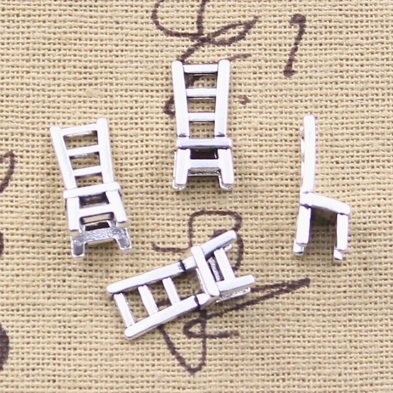 Stool 18x7x7mm Antique Silver Color Pendants Diy Crafts Making Findings Handmade Tibetan Jewelry