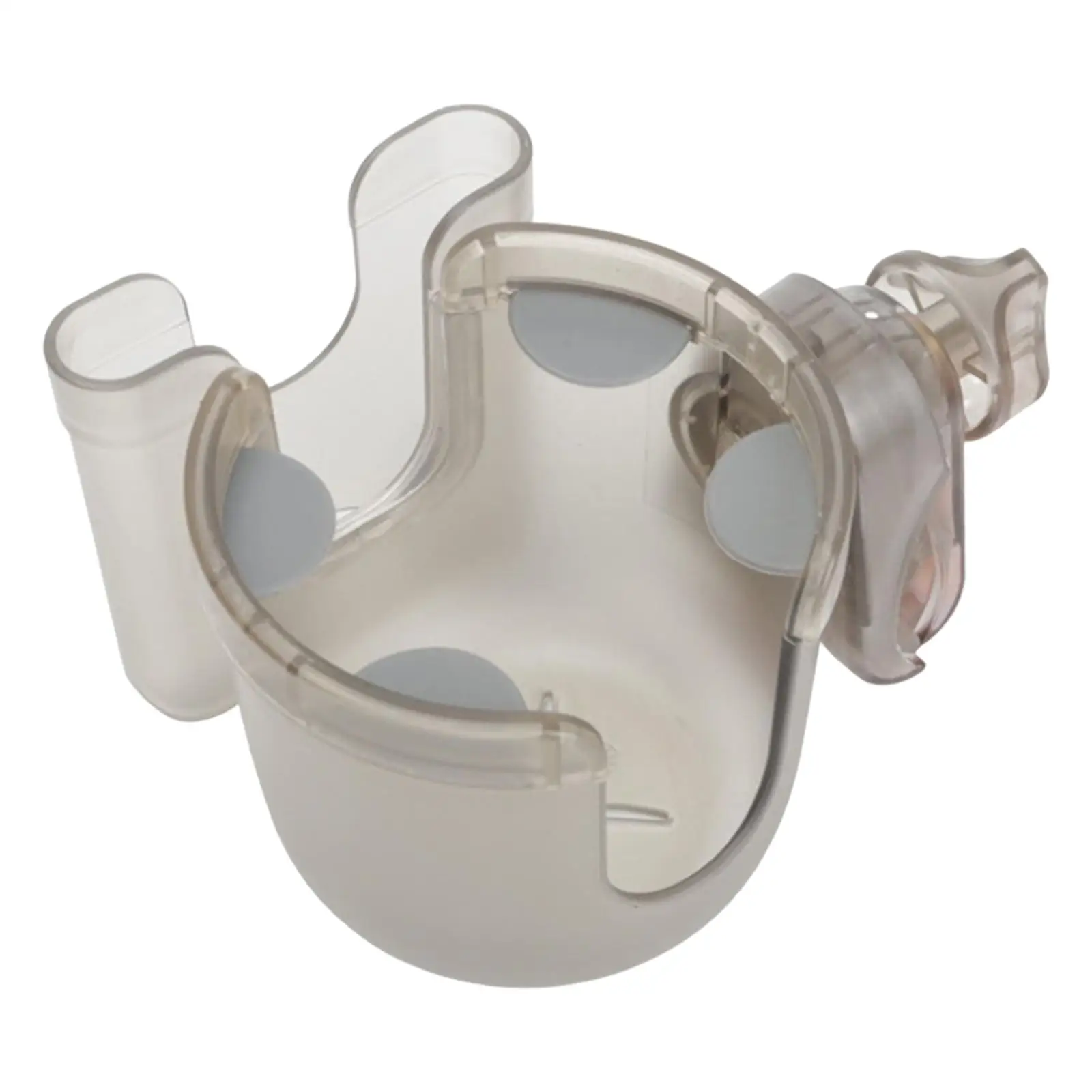 

Baby Stroller Cup Holder Pushchair Pram Cup Holder with Phone Holder Anti Slip Design Baby Cup Organizer for Buggy Coffee