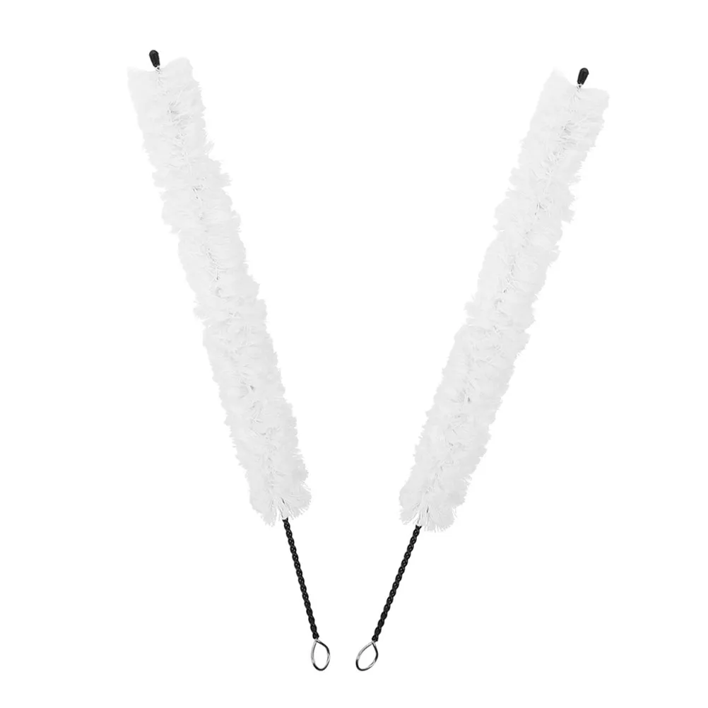 Фото Набор из 2 профессиональных щеток для чистки музыкальных инструментов: саксофона, флейты, кларнета. Эффективное удаление загрязнений, бережная очистка внутренних частей. №1