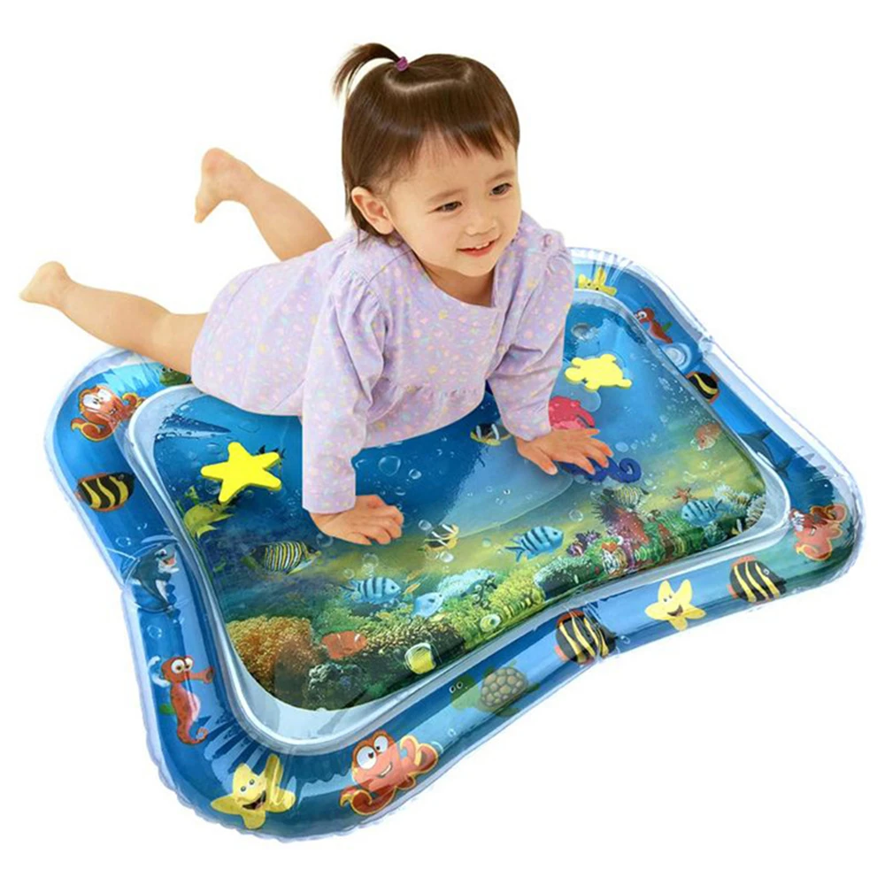 

Children's Mat Baby Water Play Mat Inflatable Toys Kids Thicken PVC Playmat Toddler Activity Play Center Water Mat For Babies
