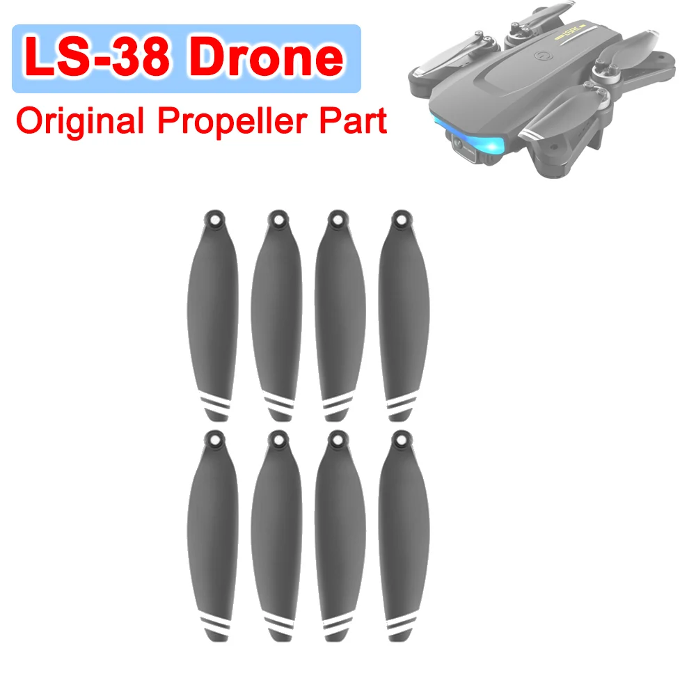 

LS-38 LS38 Drone Original Propeller Props Main Blade Spare Part for LSRC LS38 Drone Wing Rotor Accessory Wholesale Propeller