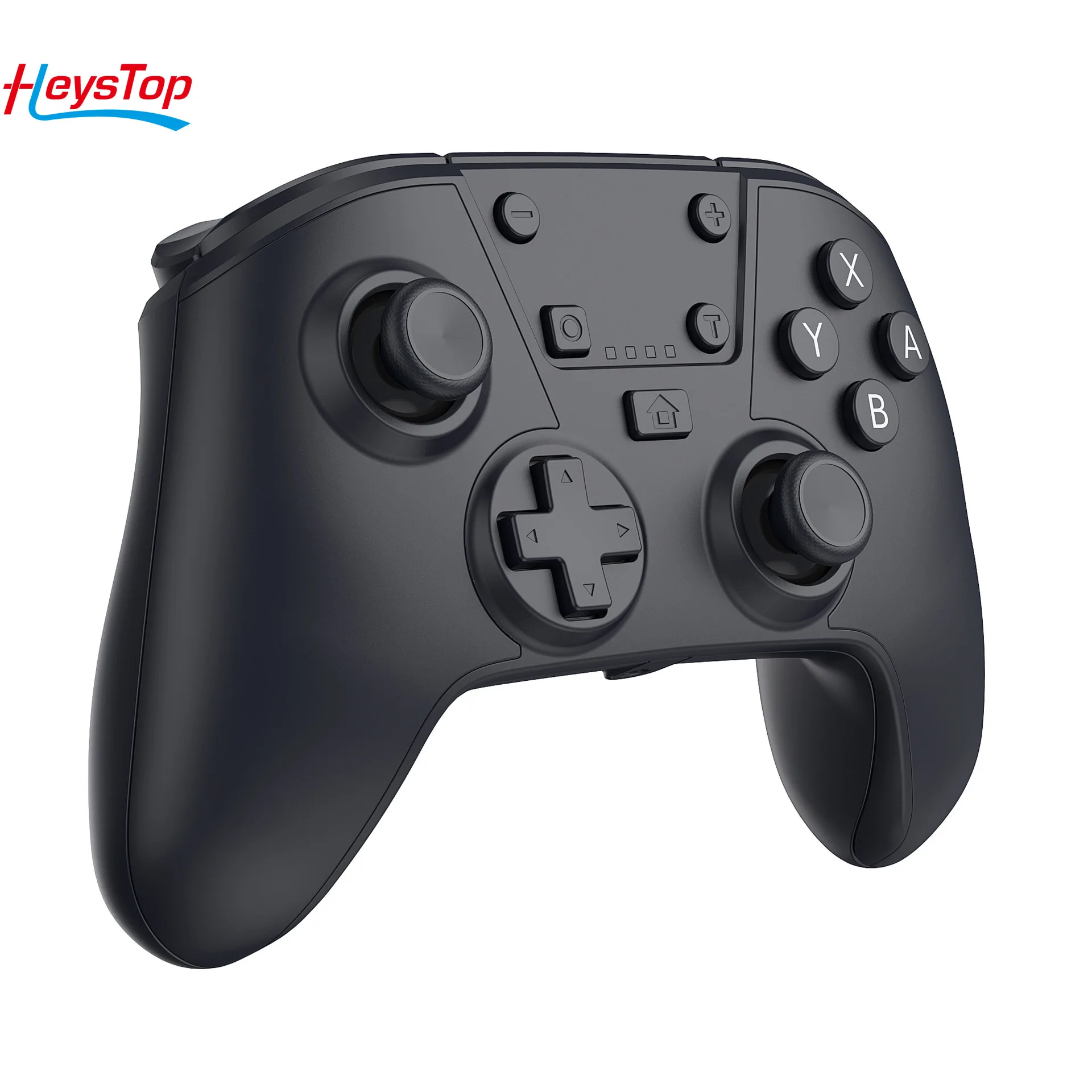 

HEYSTOP Bluetooth Double Vibration Controller For NS Pro Wireless Gamepad Joystick for NS-Switch Console USB 6Axis Joypad