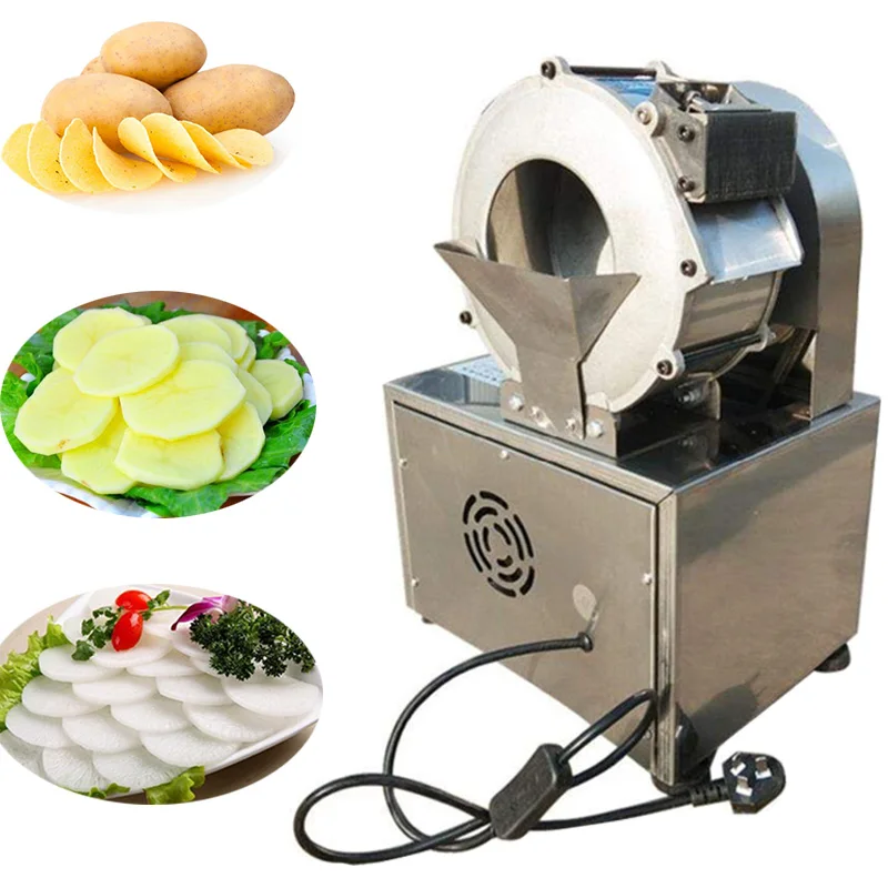 

Multi-function Automatic Cutting Machine Commercial Electric Potato Carrot Ginger Slicer shred Vegetable Cutter