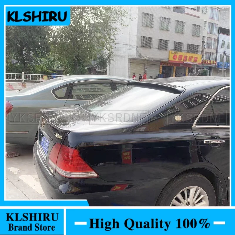 

Sports Edition For 2005 To 2009 Toyota Crown Athlete Rear Window Roof Spoiler DIY Panit Spray Paint or Black White Color