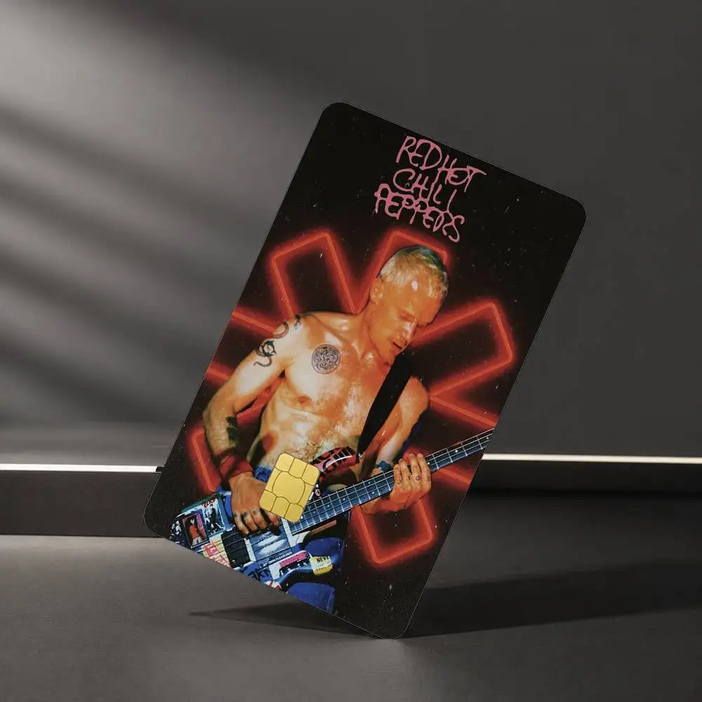 Фото Водонепроницаемые наклейки-пленки Red Hot Chili Peppers для кредитных и дебетовых карт №3