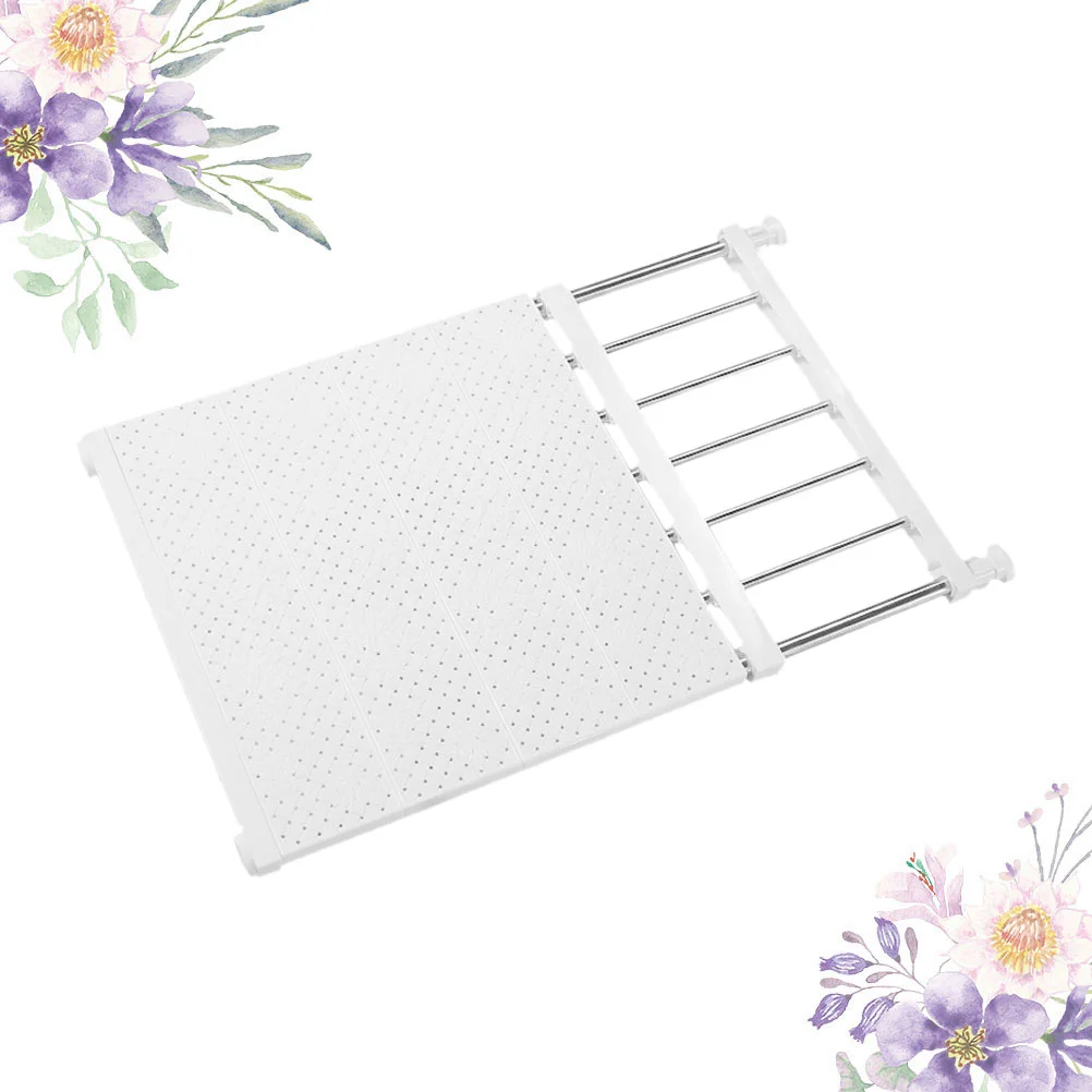 

Shelf Closet Tension Expandable Wardrobe Rack Storage Shelves Rod Separator Adjustable Organizer Divider Dividers Cupboard