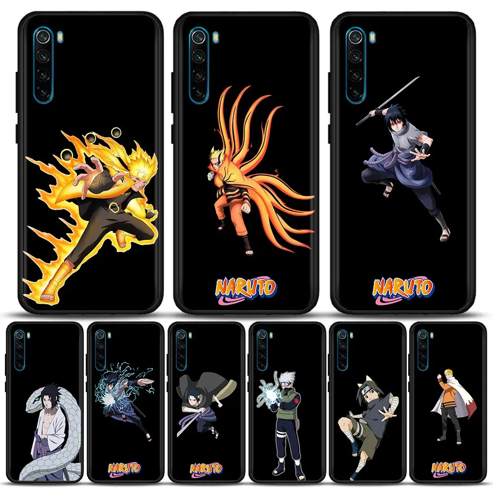 

Phone Case for Redmi 6 6A 7 7A 8 8A 9 9A 9C 9T 10 10C K40 K40S K50 Pro Plus Gaming Soft Silicone Case 3D Naruto Kakashi Anime