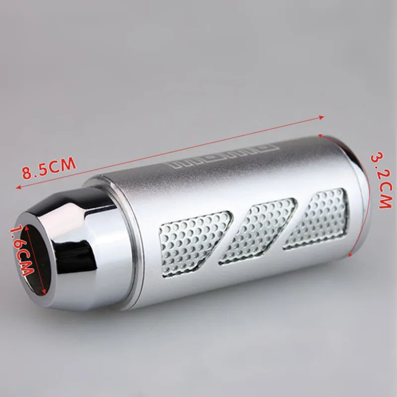 Universal Aluminum Alloy Gear Shift Knob Gearshift Shifter Stick Lever Headball MT Pen for Volkswagen POMO ARM MOMO TOYOTA | Автомобили и