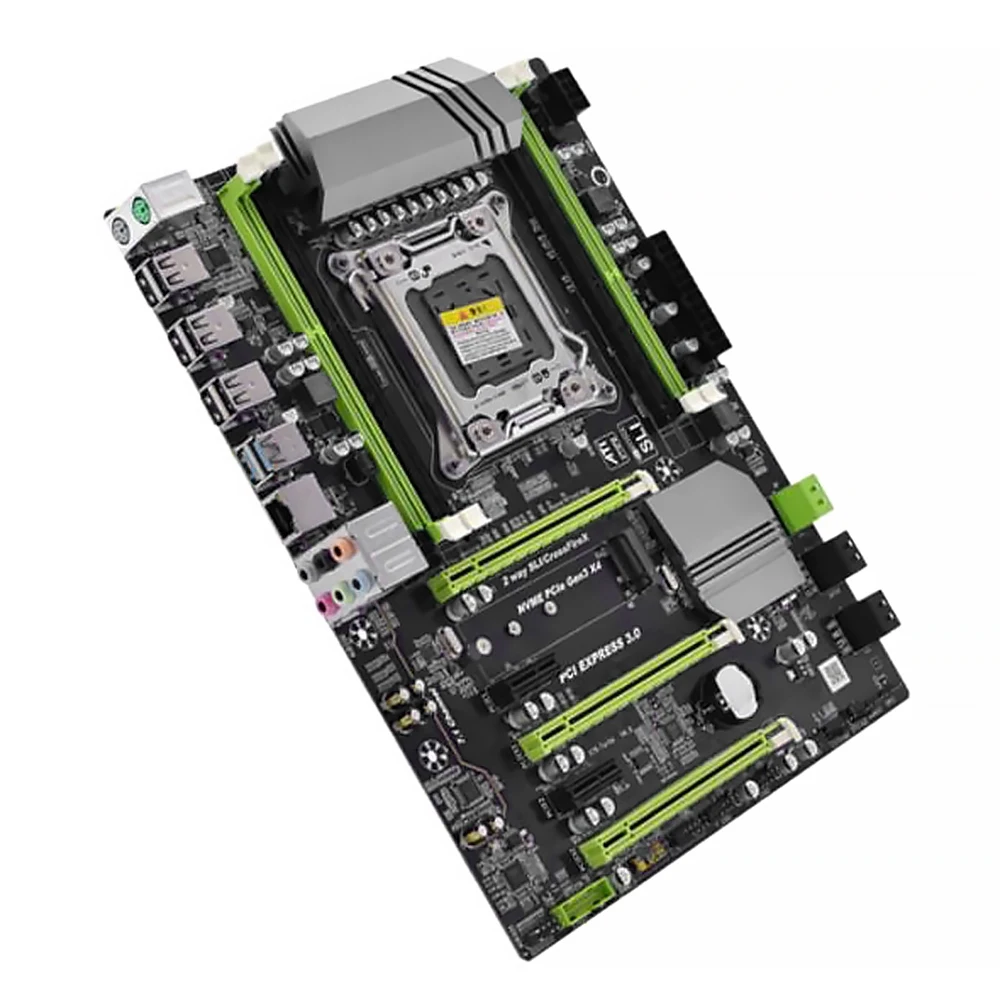 

X79 LGA 2011 четырехканальная Роскошная Плата USB 3.0 SATA3.0 материнская плата поддерживает телефон E52650