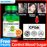 diabetes high blood glucose treatment diabetic sugar balance control cfda approve non gmo capsules bitter melon 60pcbottle