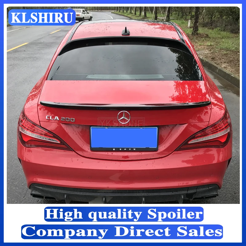 

Спойлер для mercedes cla c117 w117 2014-2016, высококачественный задний спойлер из АБС-пластика для mercedes benz cla cla220 cla200 cla45