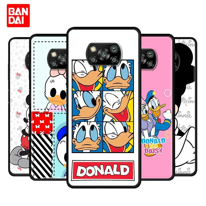 

Disney Minnie Mickey Case for Xiaomi Mi Poco X3 NFC M3 F3 Note 11 10s 10t 9t K40 Pro Plus Ultra Cover Capa Silicone Funda Coque