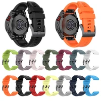 quick release 20mm watch strap replacement silicone watchband bracelet for garmin fenix 7s 7s solar instinct 2s fenix 6s 5s plus