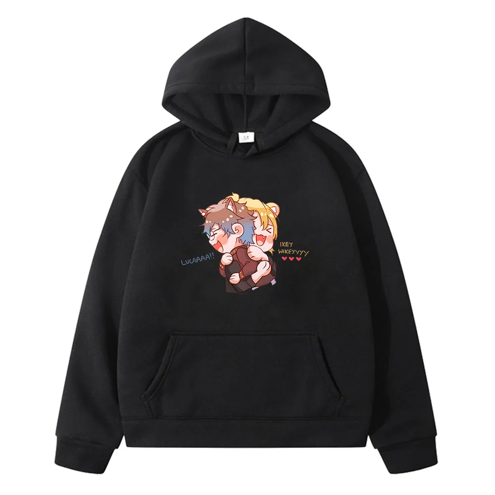 

VTuber Luxiem Cute Anime Hoodies Harajuku Manga Sweatshirts Funko Pop Boys/girls Clothes High Street Streetwear Cartoon Hoody