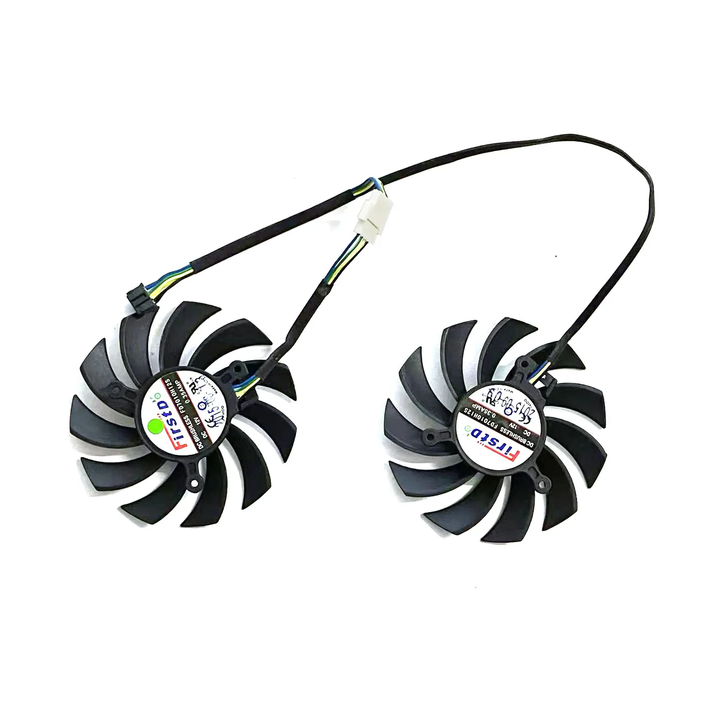 Совершенно новый 75 мм 4PIN FD7010H2S подходит для Sapphire R9 270X 280X HD6850 6970 7850 7870 7950 7970