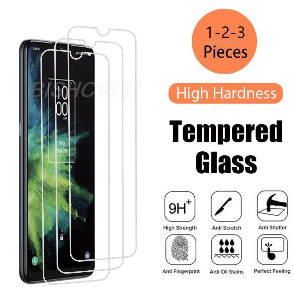 

1-3 шт. для TCL 20 205 20E XE 20B 20R 20Y 20S SE 5G T781 20L Plus закаленное стекло Защита для экрана Взрывозащищенная пленка