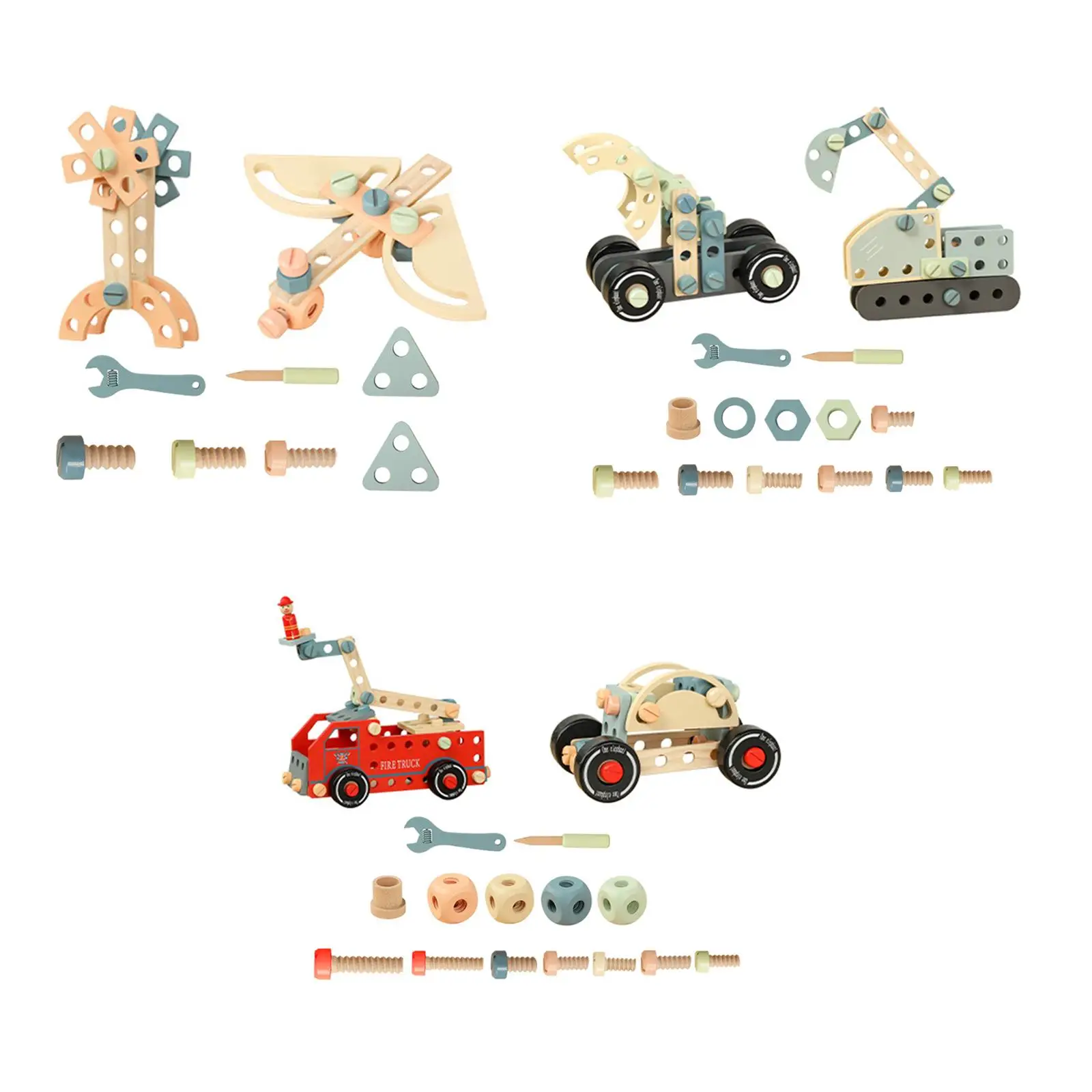 

Kids Construction Toy Set Cognitive for Education Learning Outdoor Education