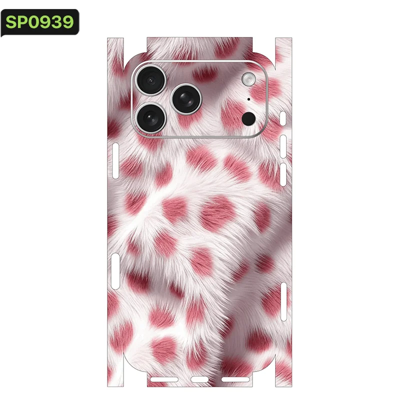 Фото Защитная пленка-наклейка Oscar Wrap для Apple iPhone 17, 16, 15, 14, iPhone 13 Pro Max, цветная, на заднюю панель №3