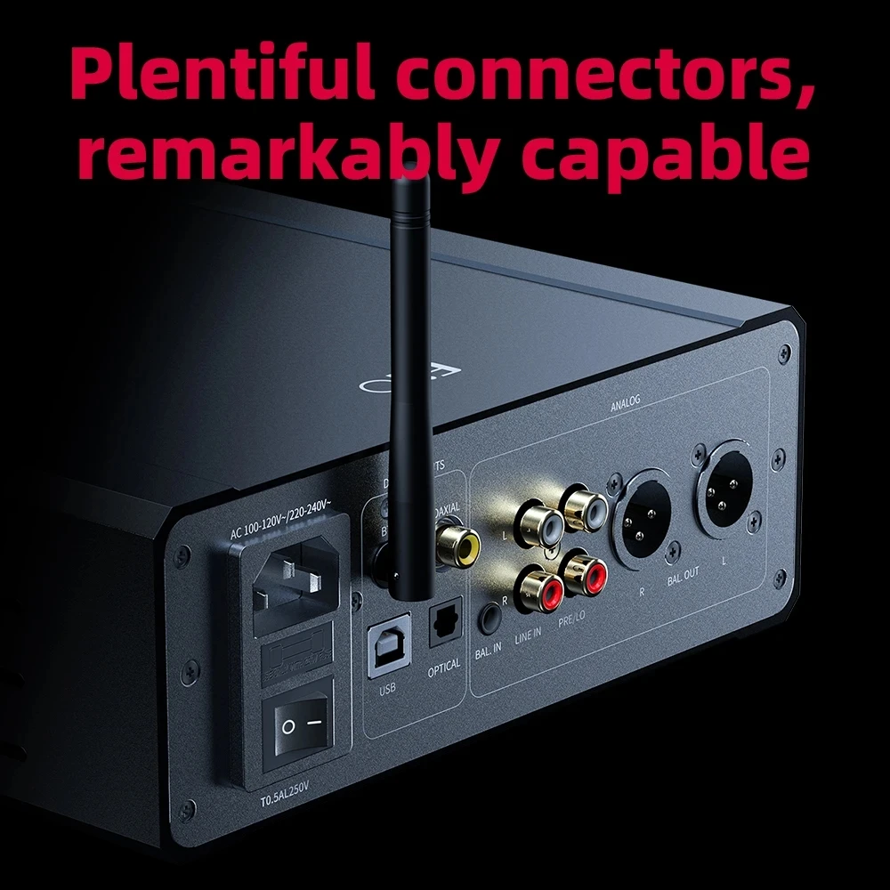 Усилитель для наушников FiiO K9 Настольный усилитель AMP USB ES9038PRO * 2 DAC Bluetooth HiFi аудио THX