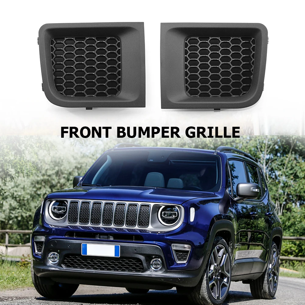 

Auto Front Lower Bumper Grille Bezel Replacement Left/Right For JEEP RENEGADE 2015-2020 Car Accessorise