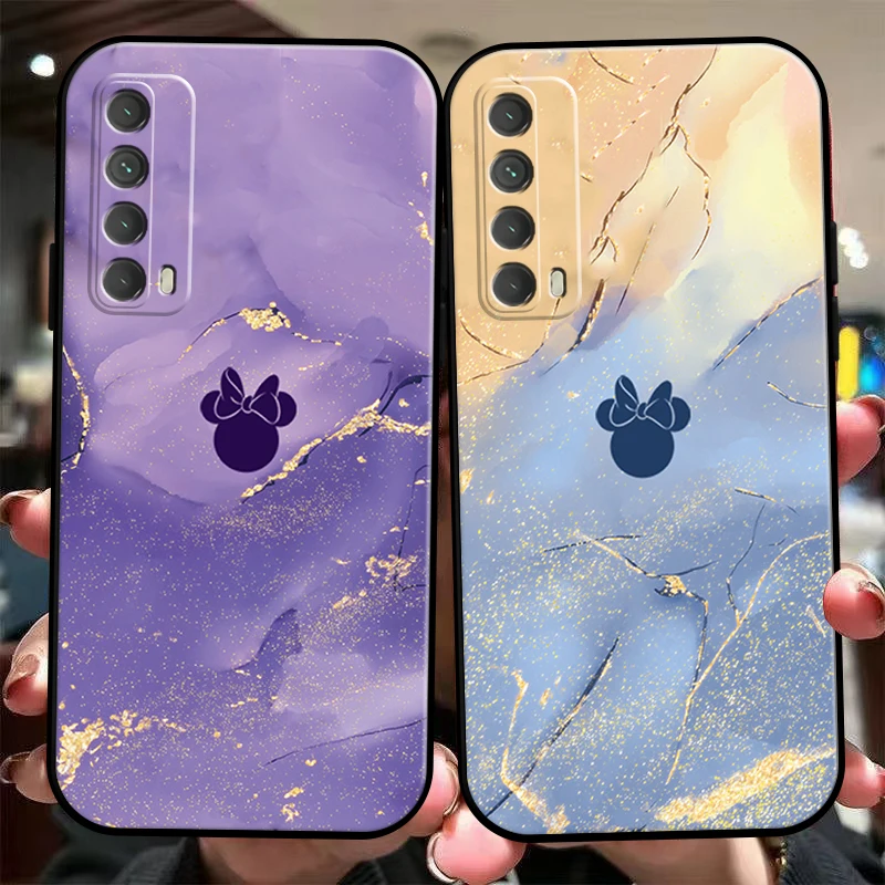 

Disney Watercolor Mickey Mouse Phone Case For Huawei P Smart Z 2019 2021 P20 P20 Lite Pro P30 Lite Pro P40 P40 Lite 5G Carcasa