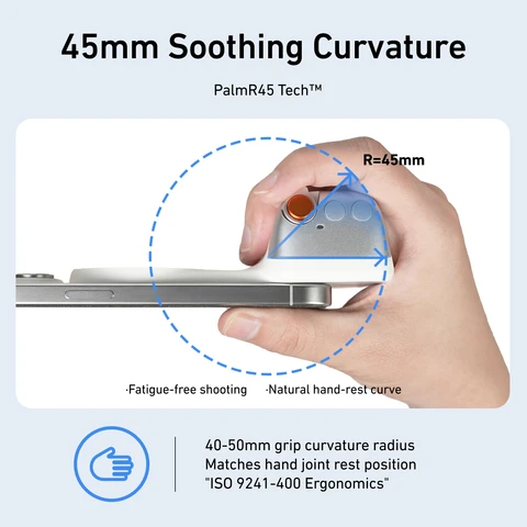 Магнитная поездка на телефон Fun Shot |   Держатель для телефона для смартфонов Samsung/Android |   Аксессуары для видеосъемки