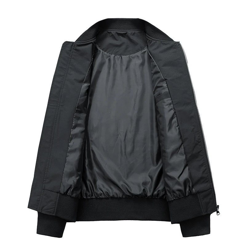 Мужская Длинная ветровка в Корейском стиле повседневная черная большого размера