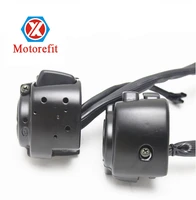 rts motorcycle 1 25m handlebar control switch with wiring harness for harley dyna softail sportster 883 1200 v rod 1996 2012