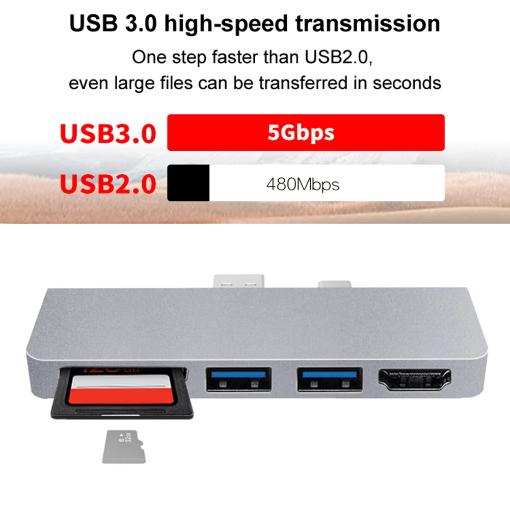 

Док-станция для SD/TF-карт, USB 3,0
