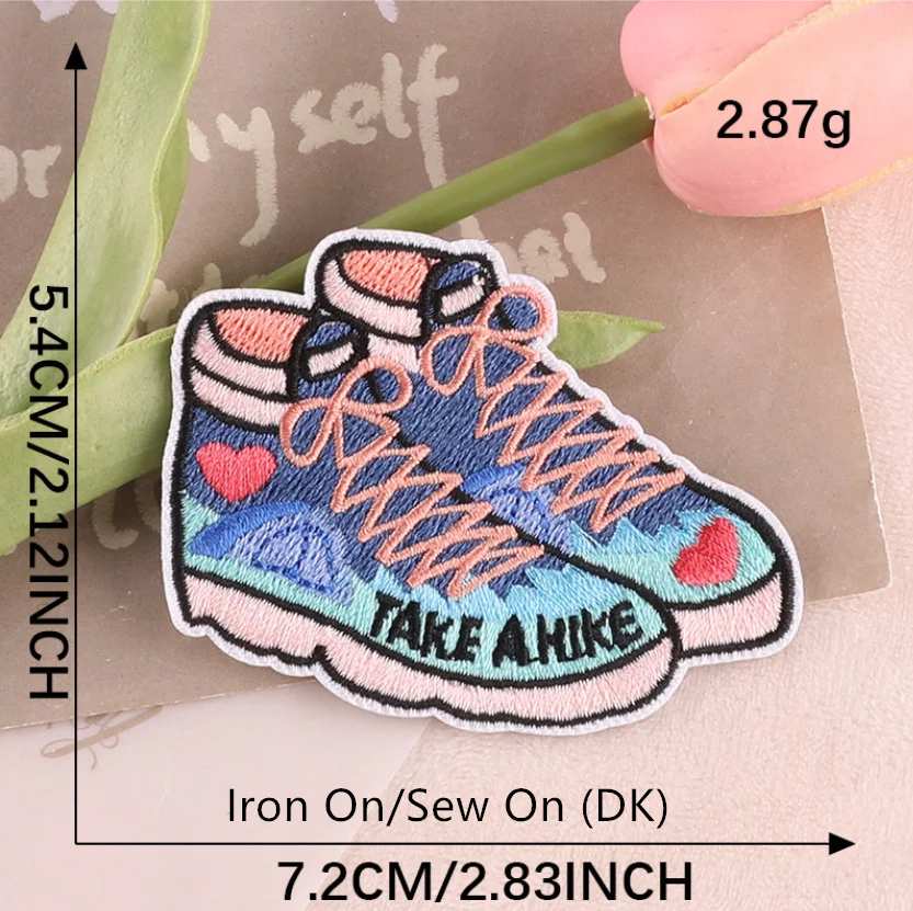 1 шт. уличные значки вышивка вышитая одежда шляпа сумка материал для ремонта