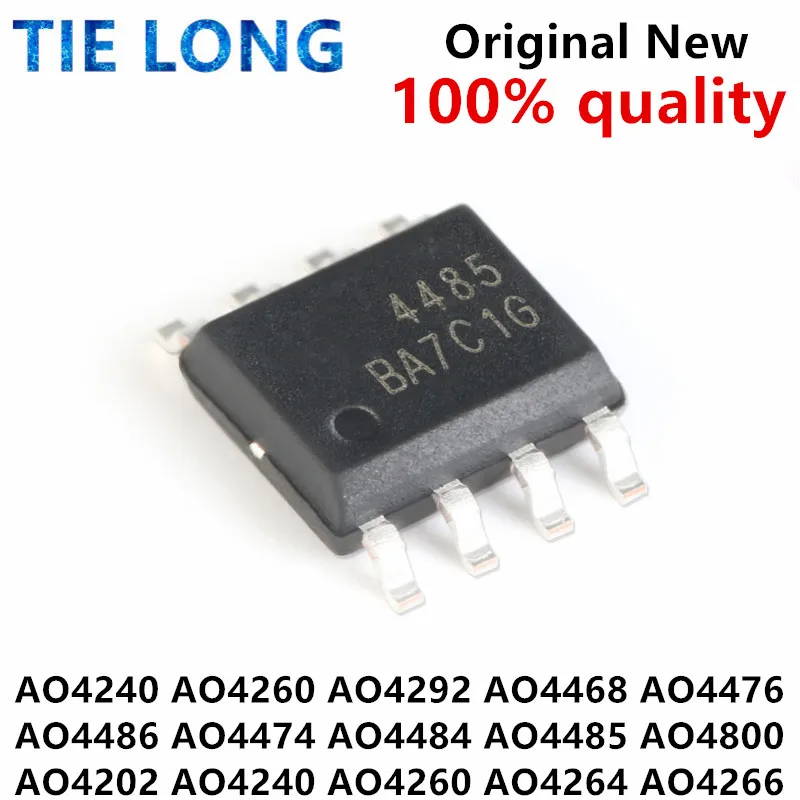 10 шт., AO4240 SOP-8 AO4260 AO4292 AO4468 AO4476 AO4482 AO4486 AO4474 AO4484 AO4485 AO4800 AO4202 AO4240 AO4260 AO4264 AO4266