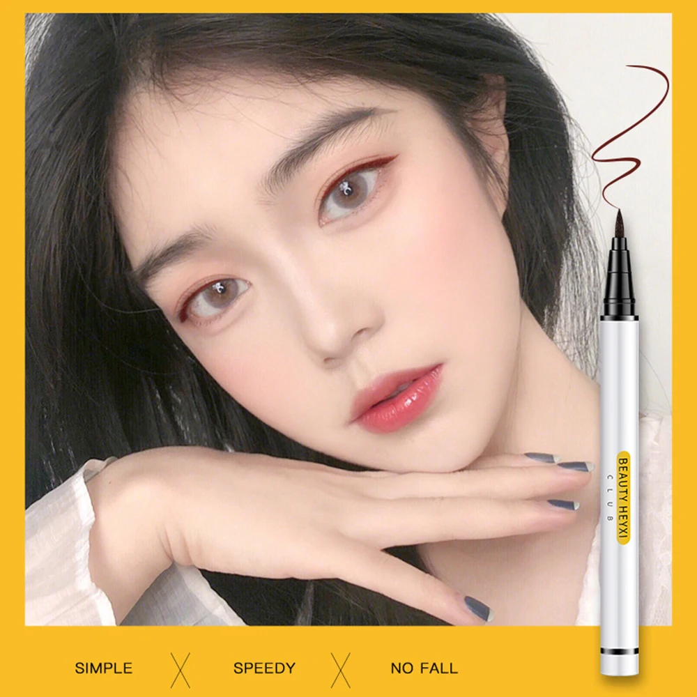 

Стойкая инновационная подводка для глаз, высокоточная быстросохнущая водостойкая жидкая подводка для глаз, Прочная Повседневная подводка ...