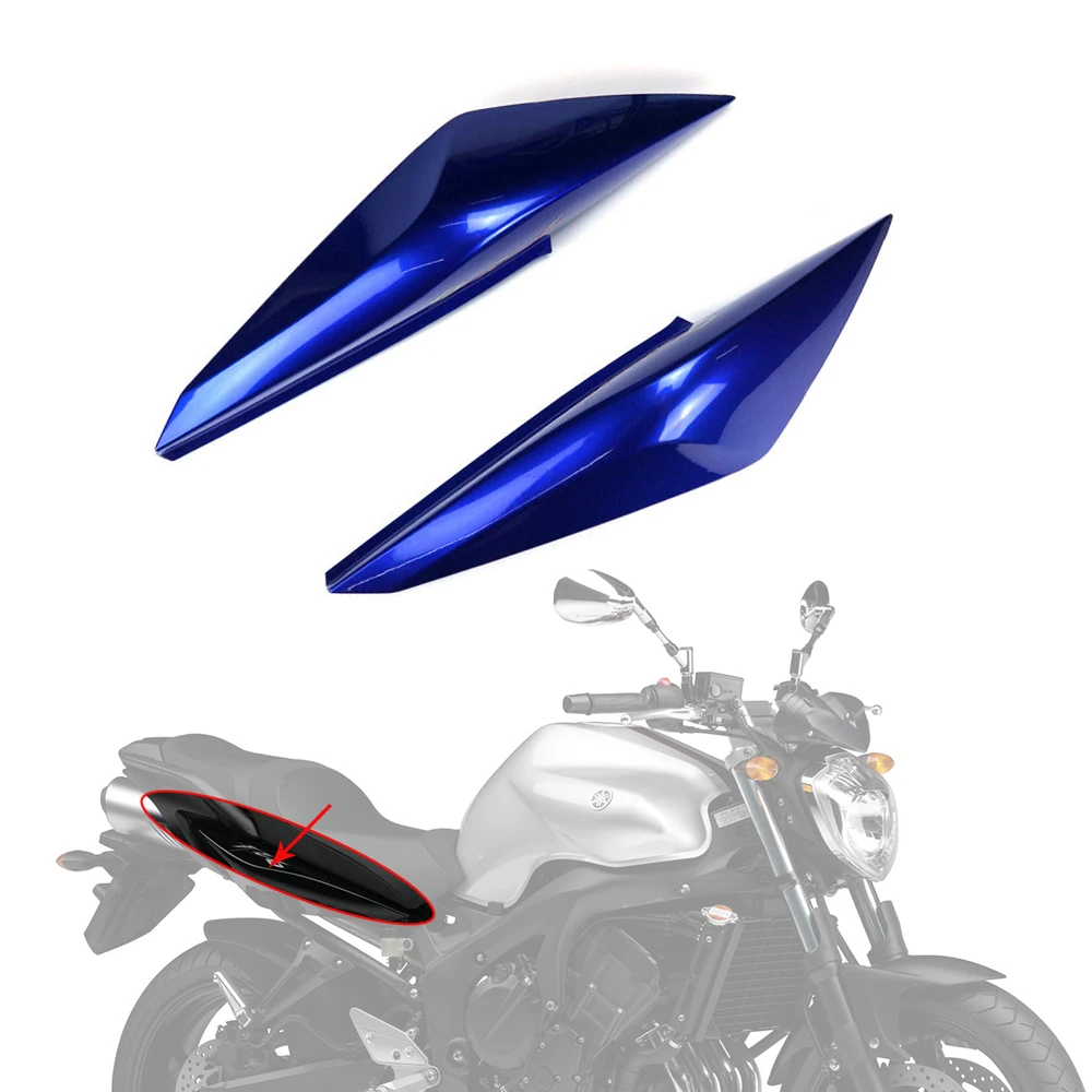 

FZ6 Logo Blue Motorcycle Rear Final Seat Cowl For Yamaha FZ 6 FZ6 FZ-6 2004-2009 Side Upper Tail Seat Fairings Plastic