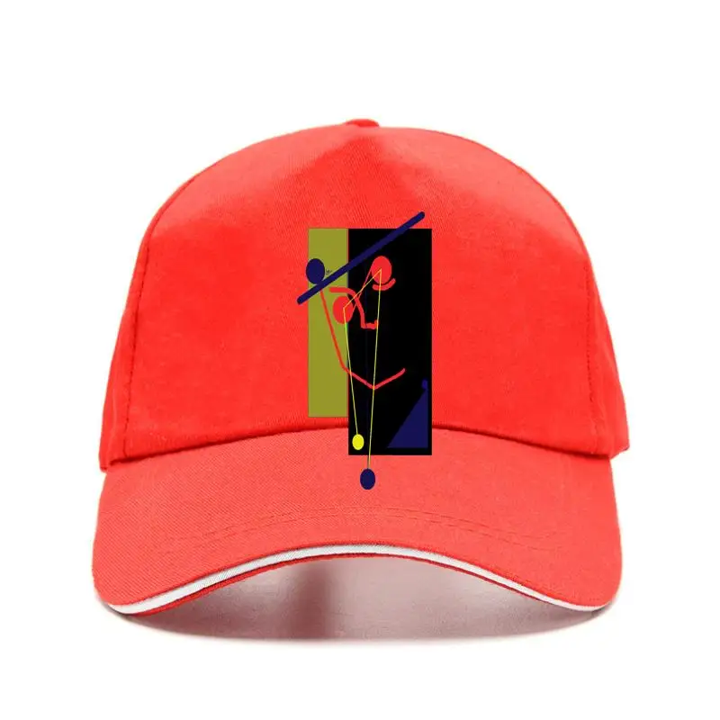 

Новое поступление, дизайнерская бейсболка в абстрактном стиле, вдохновленная архитектурой Bauhaus, мужские кепки унисекс с чёрными надписями, ...