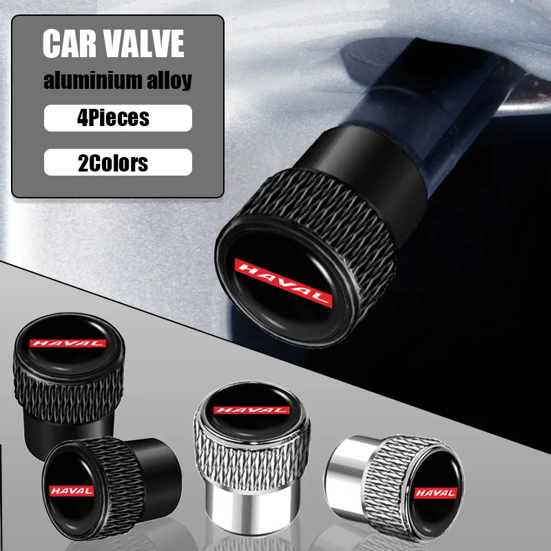 

Metal Alloy Car Tire Stem Valve Caps Wheel Valve for Haval Jolion 2020 H6 2021 H9 F7X F7 H2S H7 H1 M6 H3 H4 H5 H8 F5 Accessories