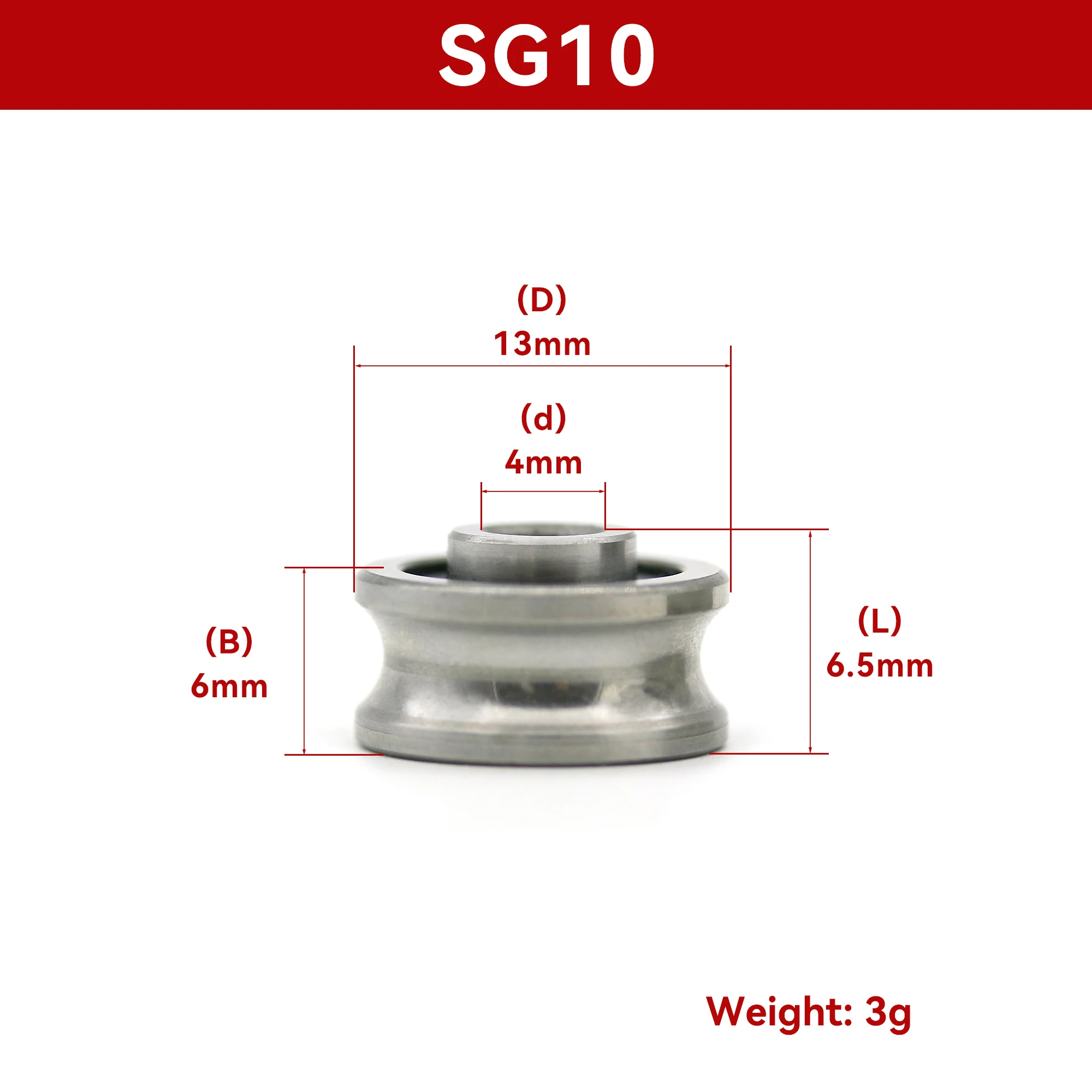 

U-образный подшипник направляющей, направляющий роликовый подшипник SG15 SG20 SG25