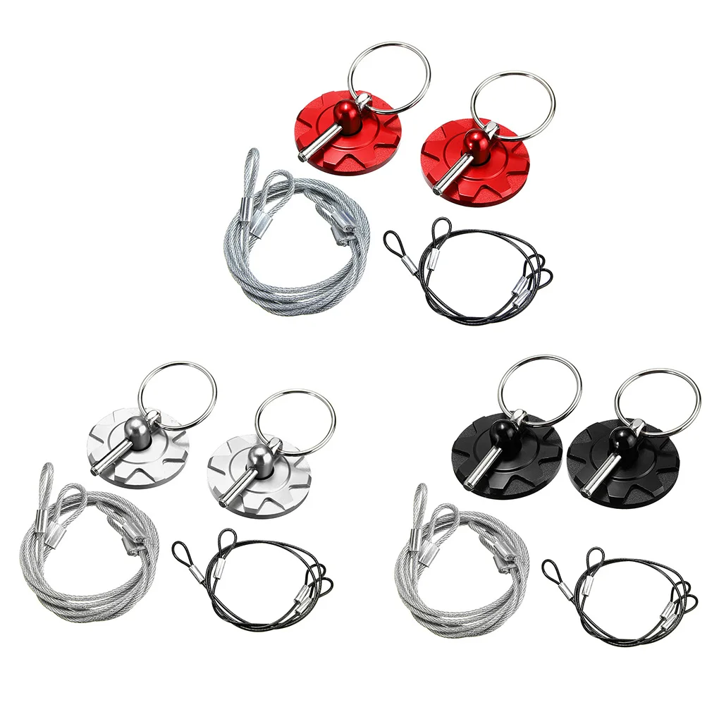 

Алюминиевый Замок для капота гоночного автомобиля, комплект защелок, универсальный комплект контактов капота двигателя, автомобильные акс...