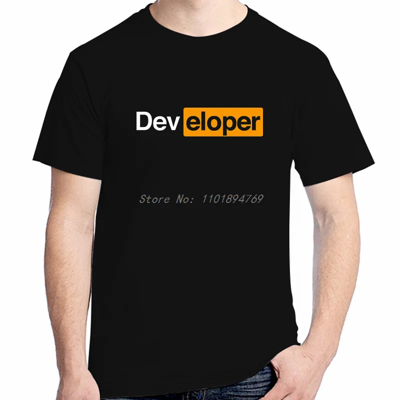 Футболка с разработчиком для мужчин программист одежда компьютерных фанатов